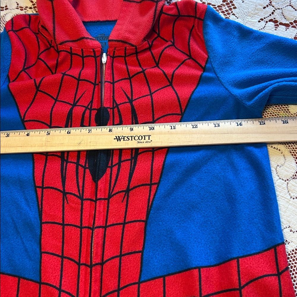 Marvel Spider-Man Boys/Unisex Blanket Sleeper One Piece Zipper NWT 8 Never Worn - Picture 10 of 16